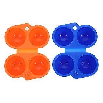 Porta-ovos portátil de plástico para camping, ideal para uso externo (2 unidades).