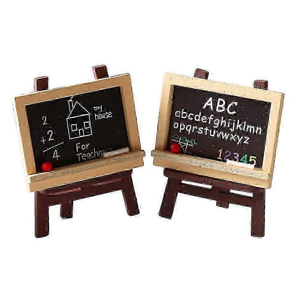 Wooden Mini Easel Decor Set
