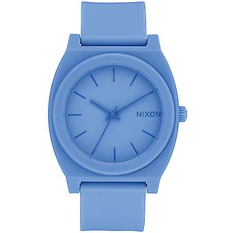 Nixon Time Teller Quartz Analog Woman Watch with Plastic Bracelet A1192286