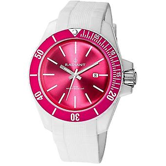 Radiant new colorful Quartz Analog Man Watch with RA166607 Silicone Bracelet