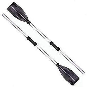 2 Pcs Aluminum Alloy Detachable Float Afloat Oars Fitting Boat Rafting Paddle Canoe Oar Boat Paddle Blade Leaf Oar Replacement  PART