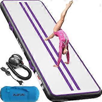 Inflatable gymnastics mat, tumbling mat, available in lengths of 2 meters, 3 meters, 4 meters, and 6 meters, with a thickness of 10/20 cm.