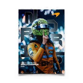 McLaren Lando Norris  2025 World Drivers' Championship Title Jigsaw Puzzle XIN961