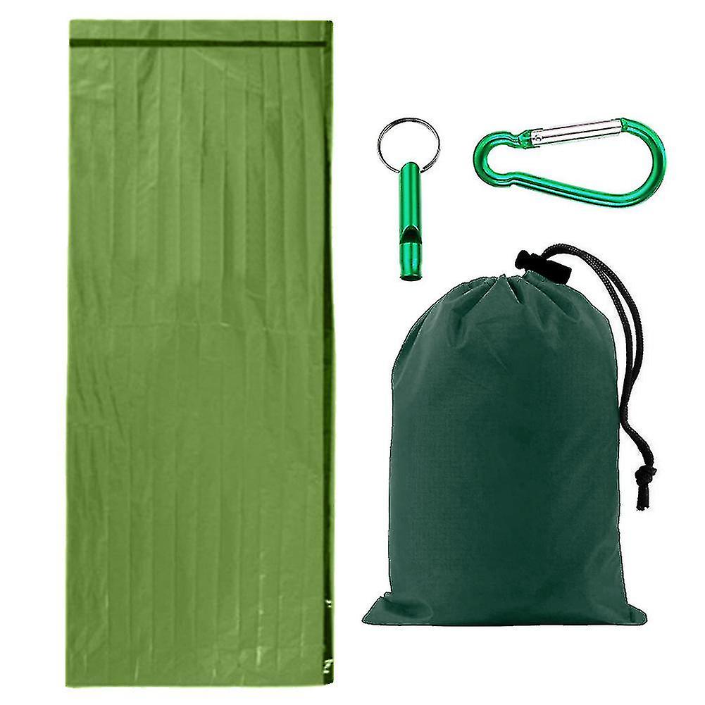Emergency Sleeping Bag-emergency Sleeping Bag Insulation Blanket 26 Micron Pe Aluminized Film Camping Survival Emergency