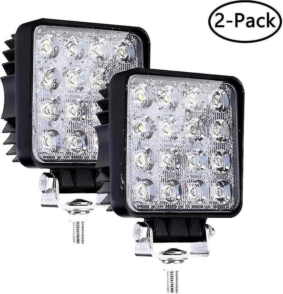 Led Work Light, 2 X 48w Floodlight Led Stripsbd