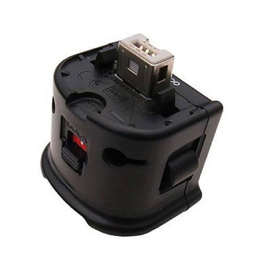 Zk- Game Controller Sensor Adapter For Motion Plus Wii Plus, Handle Sensor, Throttle Remote Control For Wii Motion Pluswhite