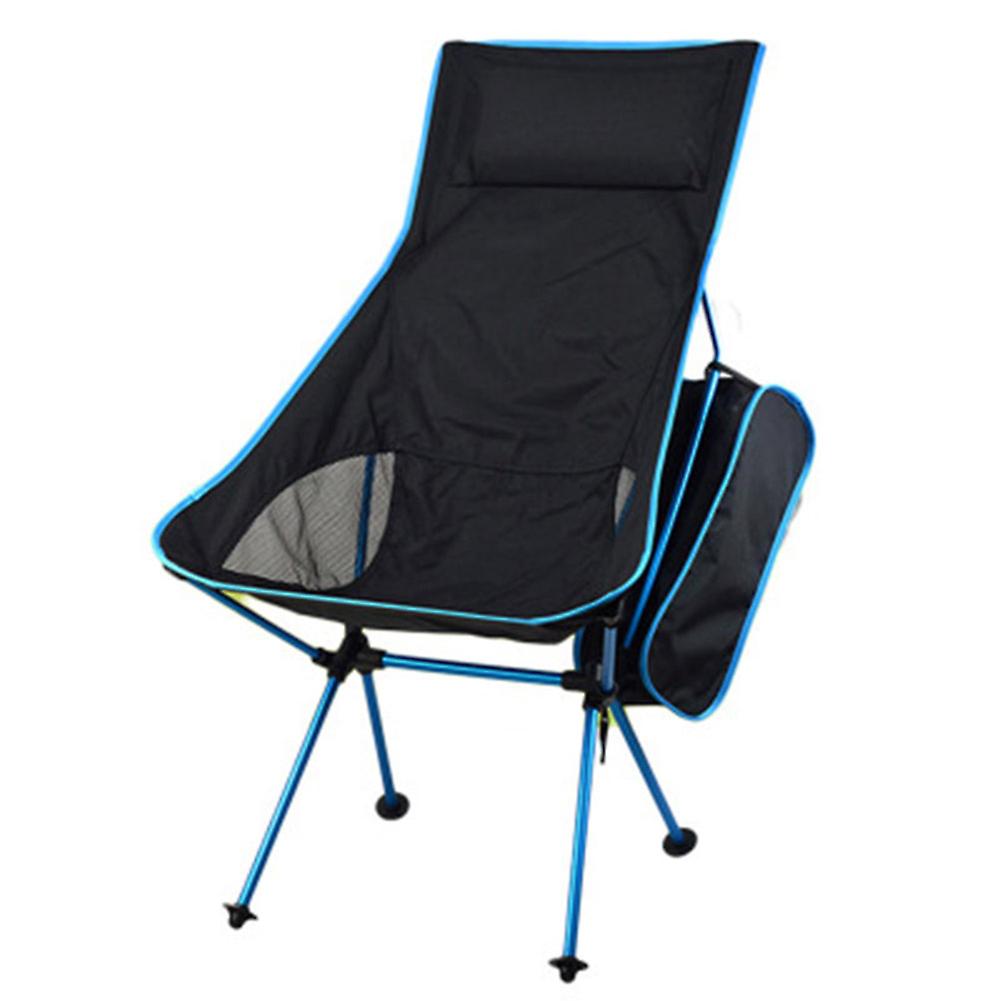 Outdoor Ultralight Foldable Chair with Storage Bag for Camping Fishing