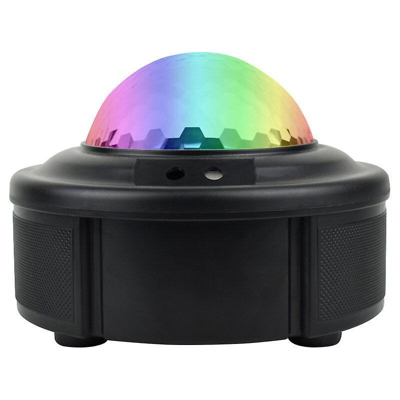 Projection Lamp With Water, Flame, Ocean Patterns - 7-color Stage Ktv Flash Light