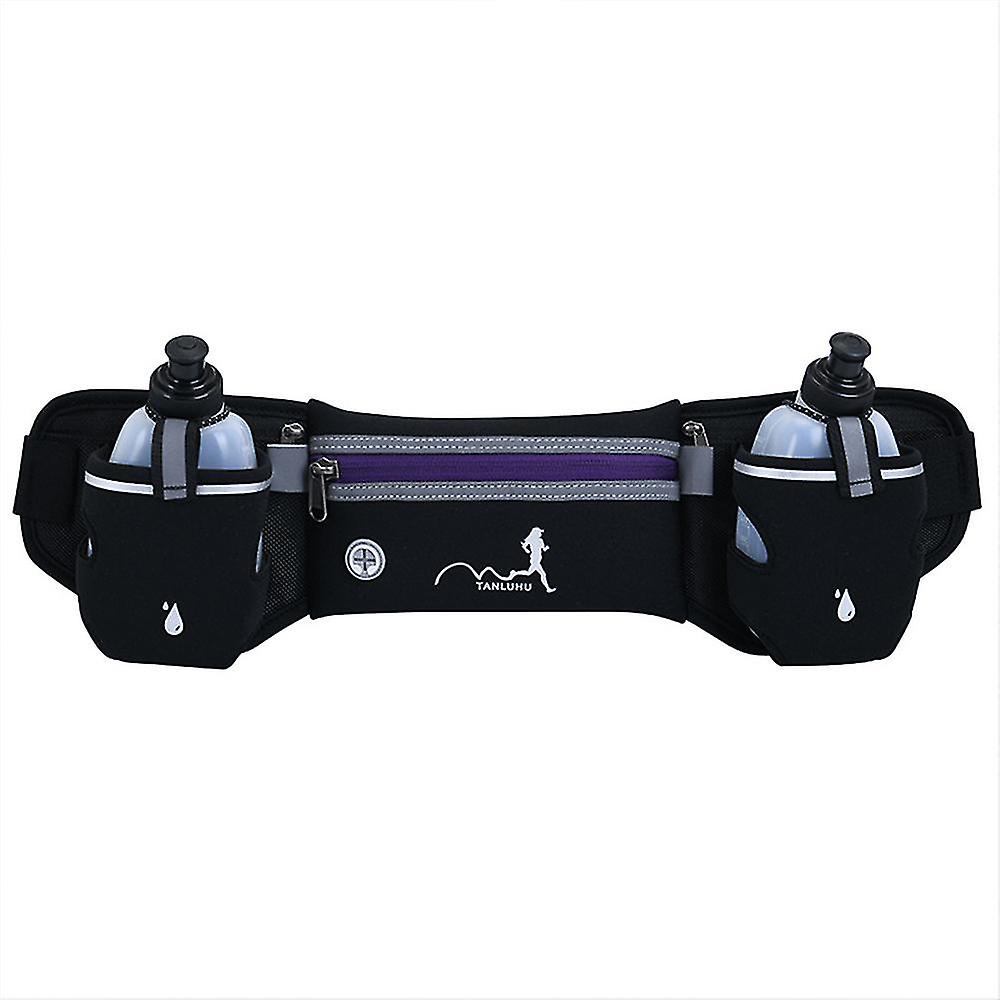 Running Belt With Water Bottles Running Water Bottle Belt ,for Running Hiking Cycling Climbing -e