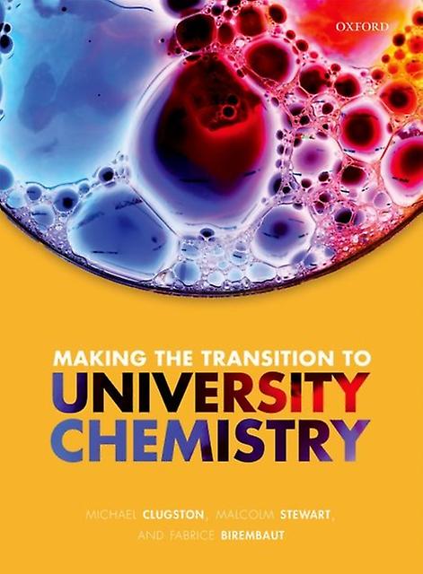 Making The Transition To University Chemistry by Birembaut & Fabrice Caen & France Paperback