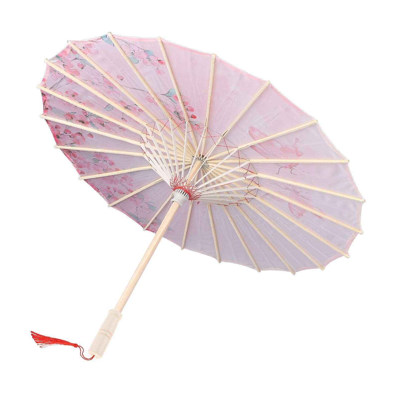 Parapluie en papier huilé 70cm parapluie de danse ancien pour costumes fêtes événements style H