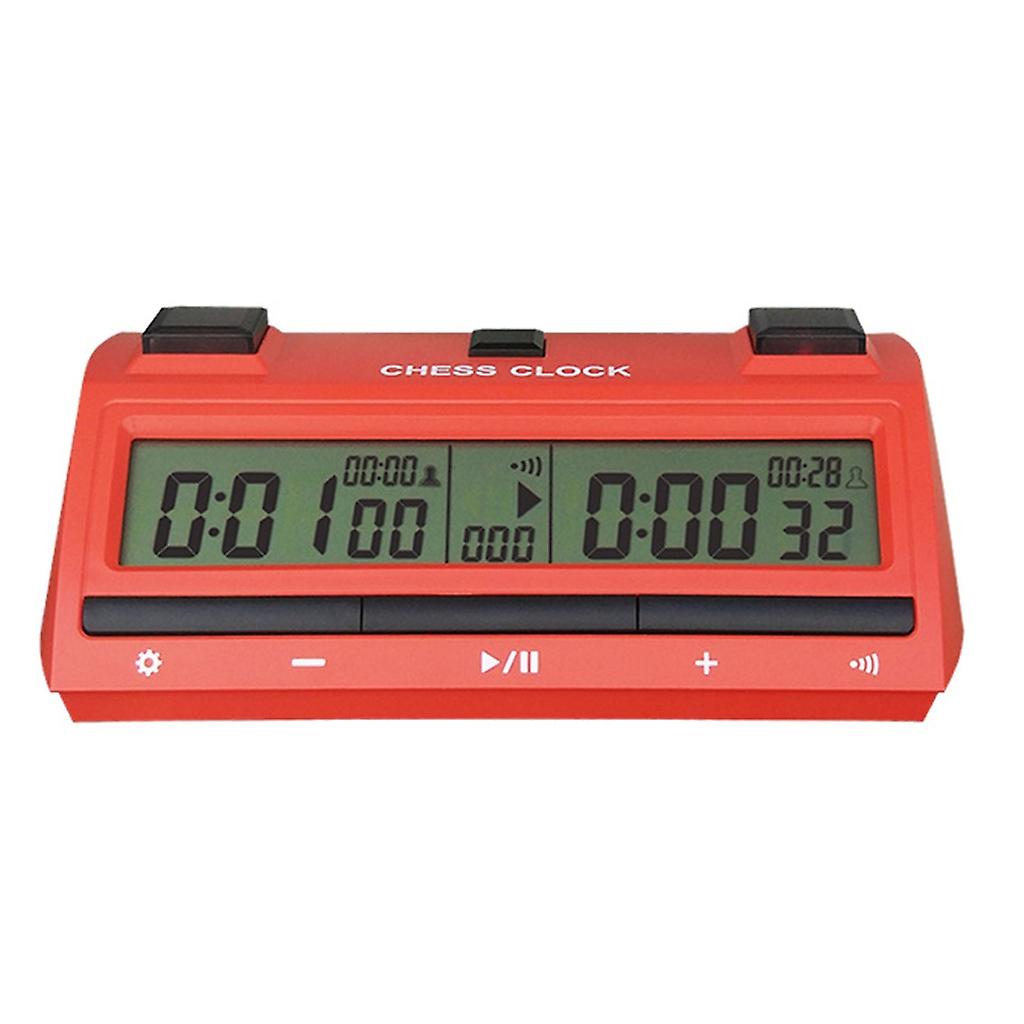 Chess Digital Chess Clock Portable Timer Count Up Down Timer for Wei-Chi