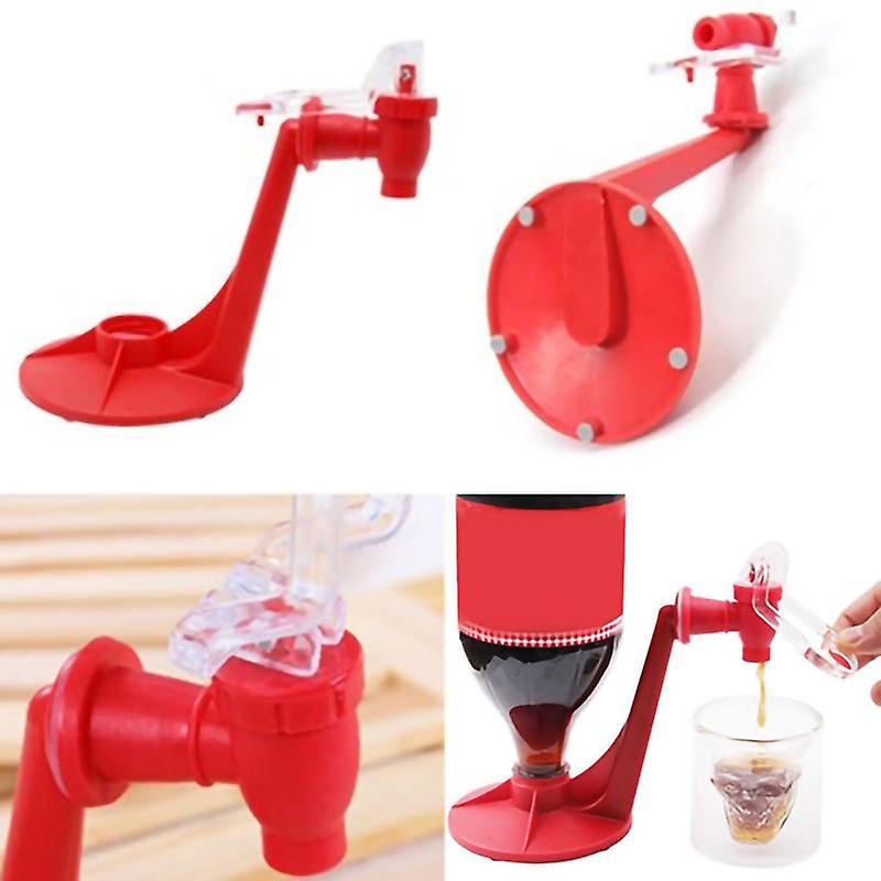 Creative Soda Drink Dispense Gadget Party Coke Drinking Automatic Dispenser Tool