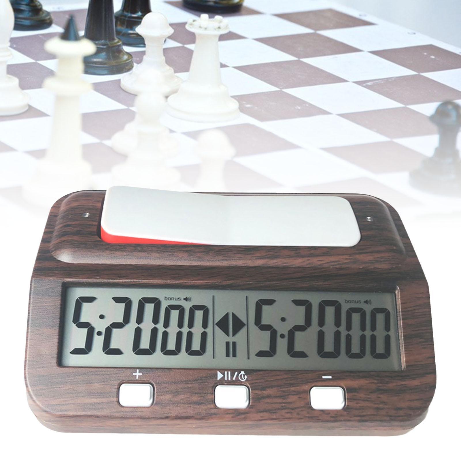 HQT101w Plastic Chess Clock Go Chess Timer