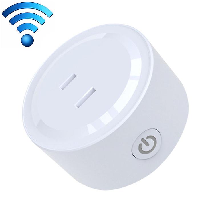 10A Round Shape WiFi Mini Plug APP Remote Timer Socket
