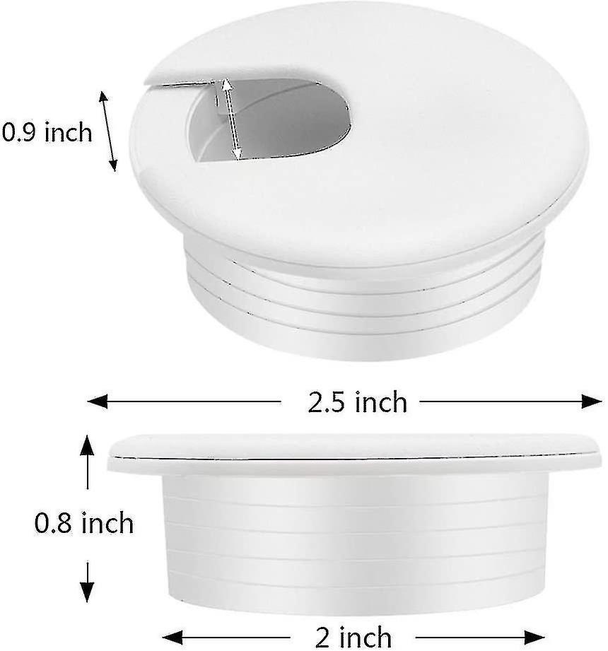 Cable Hole Cover 50mm Cable Organizer For Desktop Pc Plastic Locking Ring