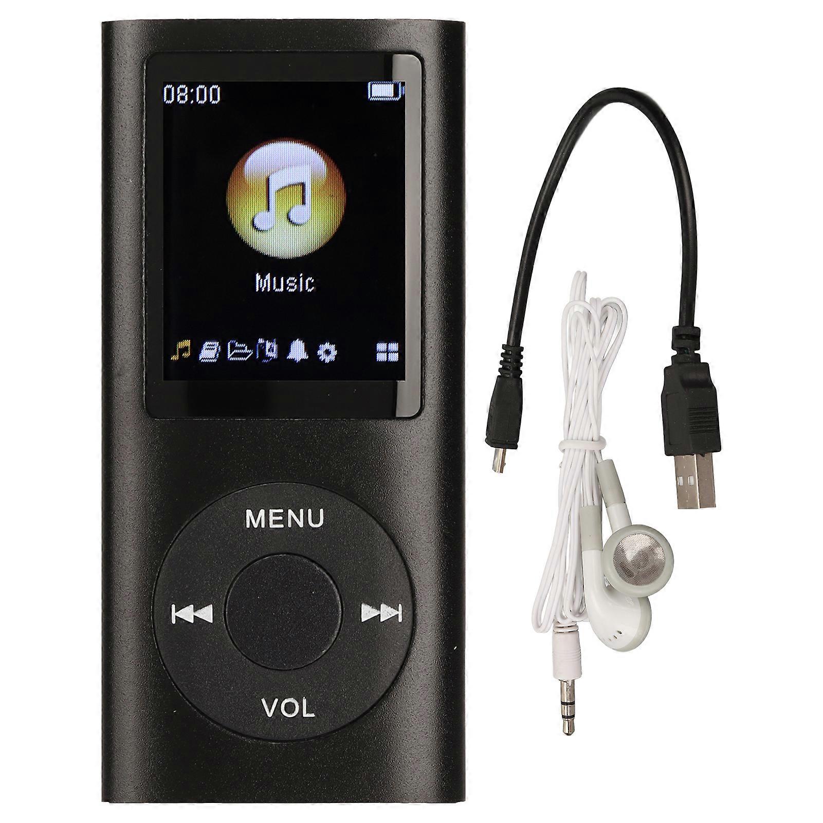 Portable M Music Player,MP3 Player Stylish Multifunctional M Player M Music Player Next-Gen Design