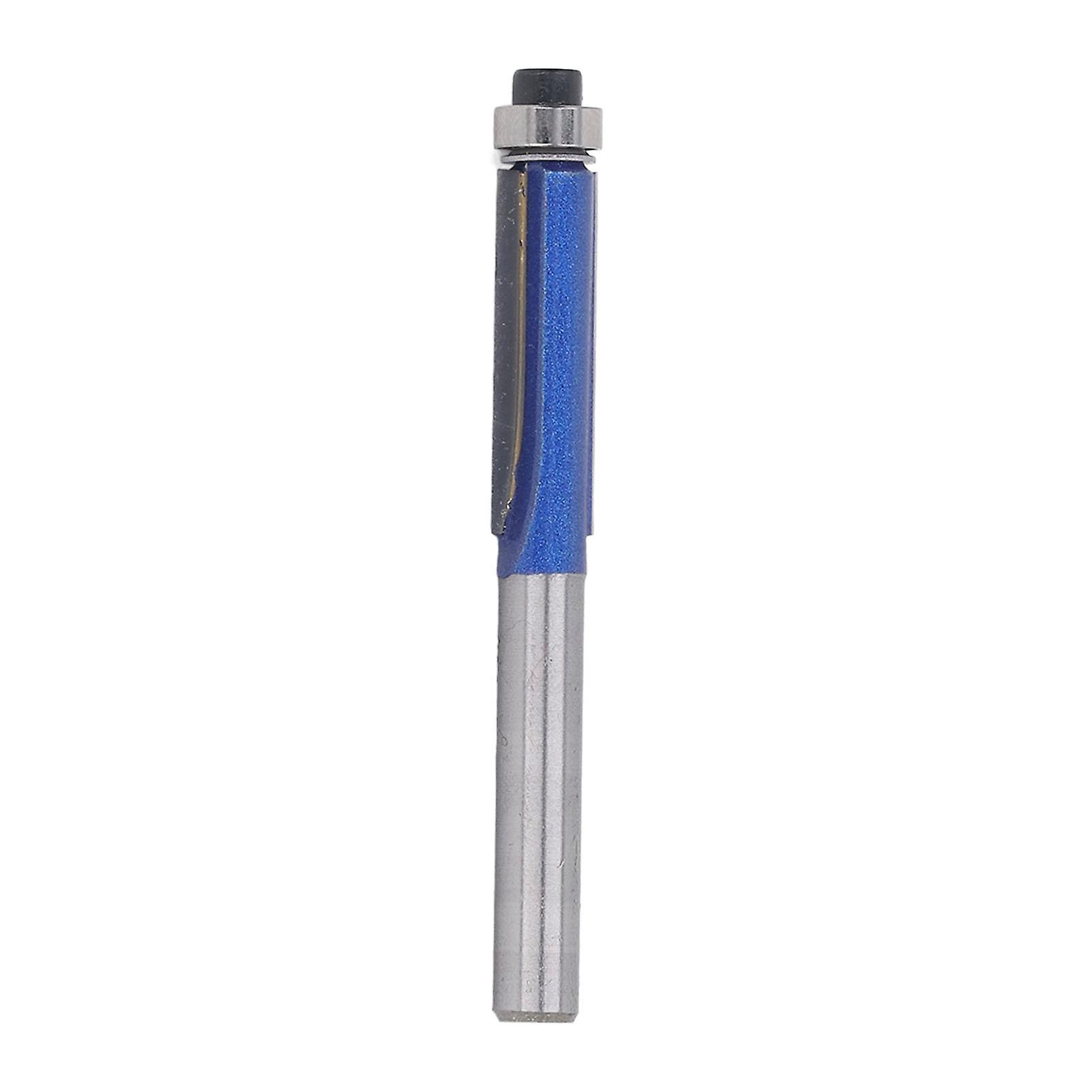 Flush Trim Router Bit 1/4in Round Shank 1/4x3/8x30 Carbide Milling Cutter for Woodworking