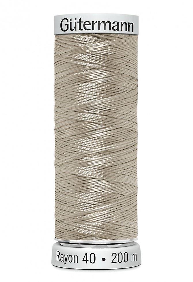 Gutermann No 40 Sulky Rayon Embroidery Thread 200m 1127 - each