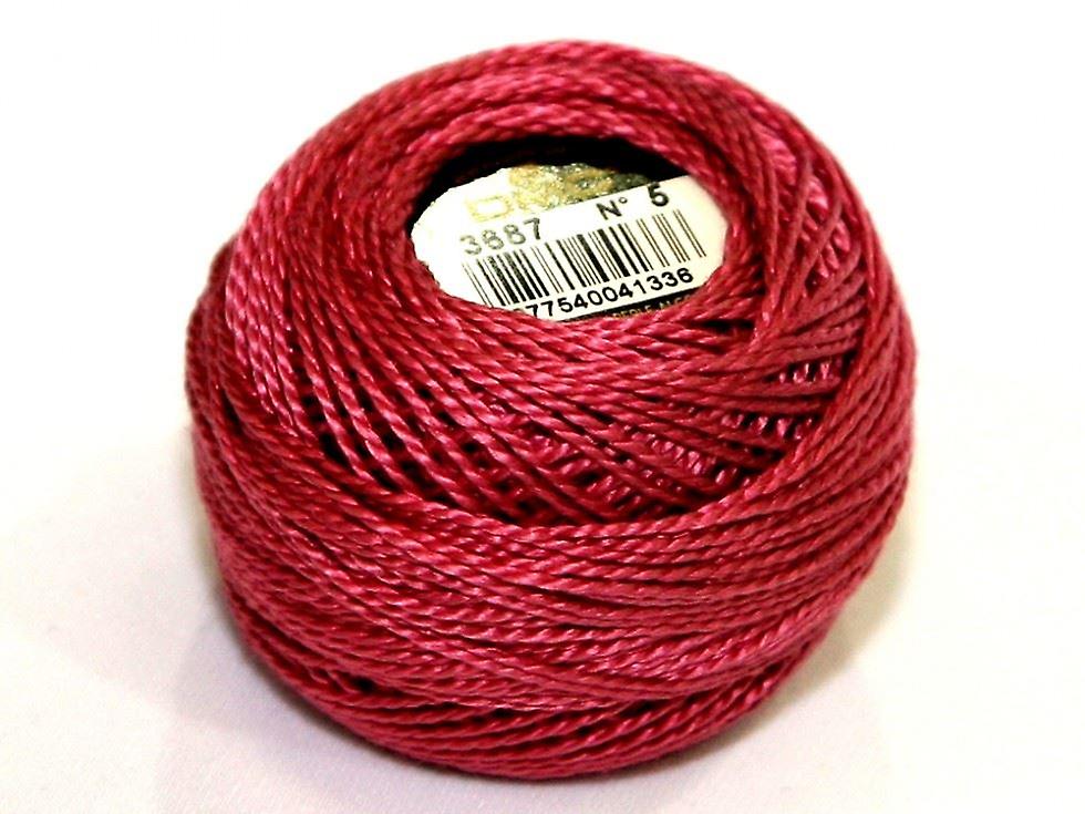 DMC Size 5 Cotton Perle Thread 45m 3687 - per 10 gram ball