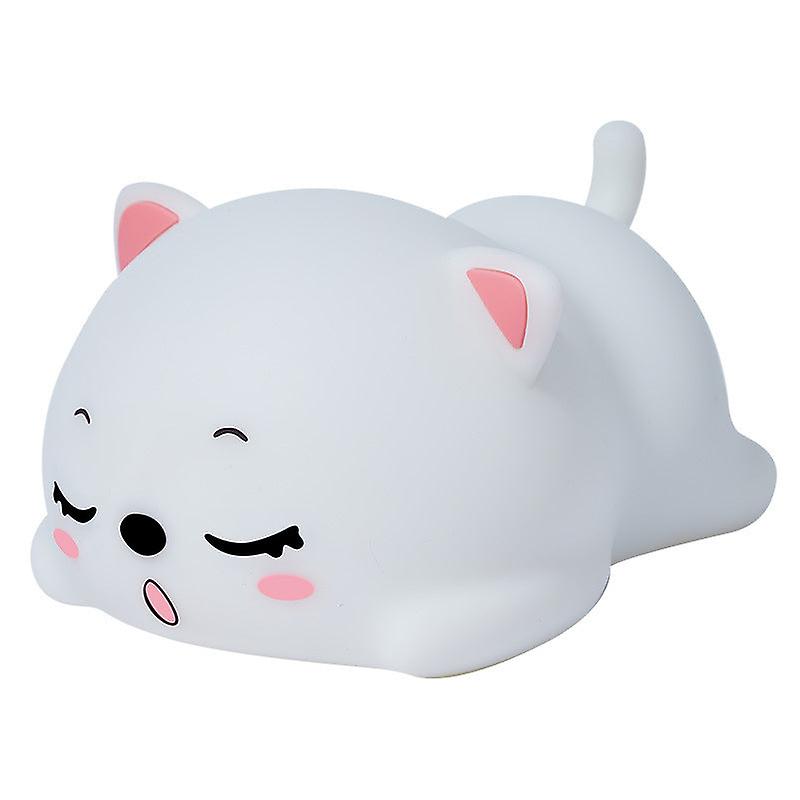 Adjustable Color Changing Led Night Light Cute Creative Colorful Silicone Light