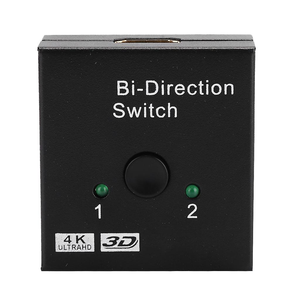 HDMI High Definition Bidirectional Splitter Switcher - Easy Install, Dual Display Support