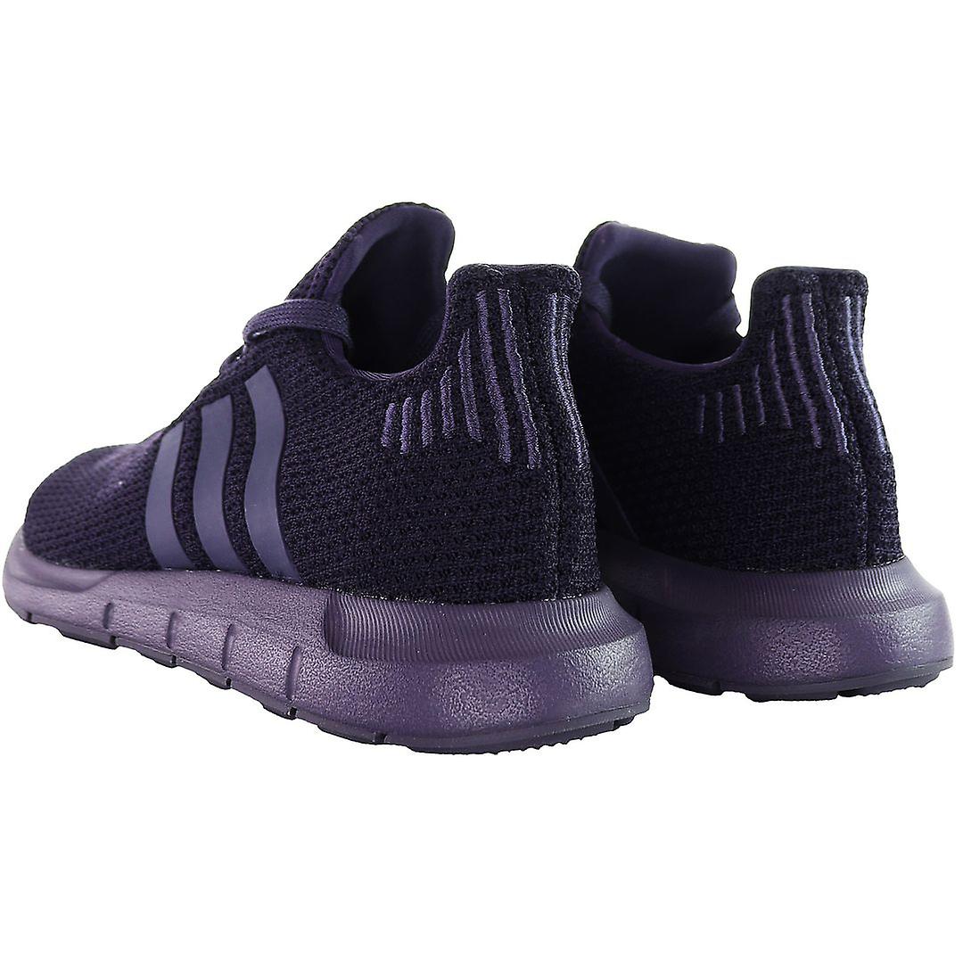 Adidas Swift Run Lace-Up Purple Synthetic Womens Trainers CQ2022