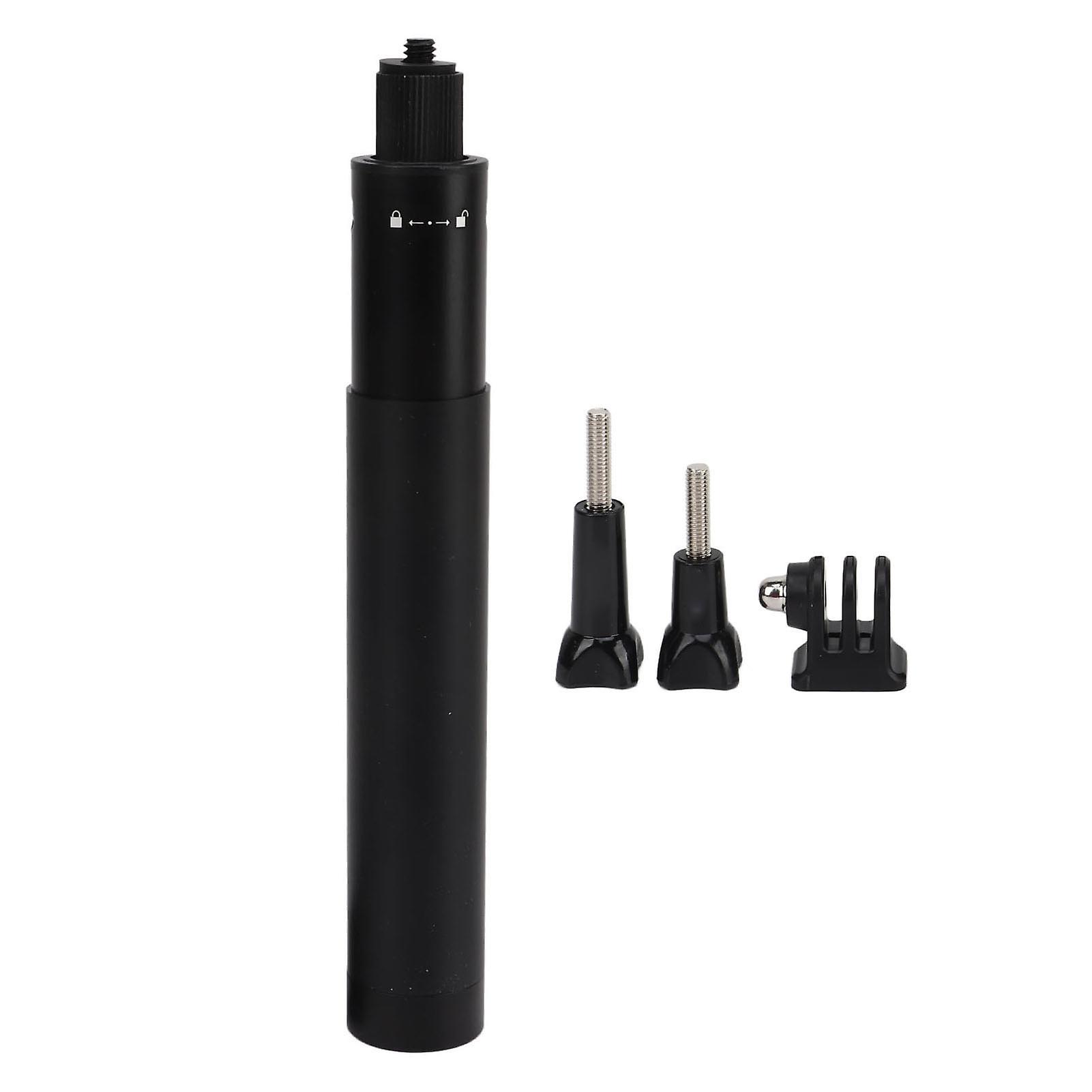 PULUZ Invisible Selfie Stick with Screw Rod Adapter for Insta360 One RS X2 X3, 360° Shots