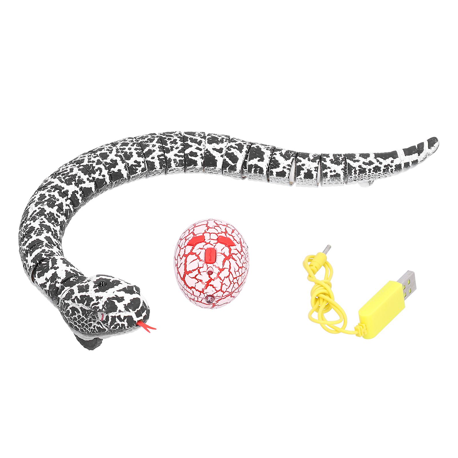 Infrared Remote Control Rattle Snake Battery‑Powered Robotic Snake Toy Kids Animal Prank Toy