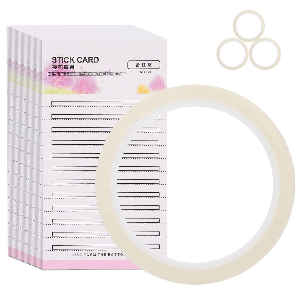 Individual Eyelash Display Stand Storage Card Strip with Adhesive Tape for Eyelash Grafting and Lash Extension Organization