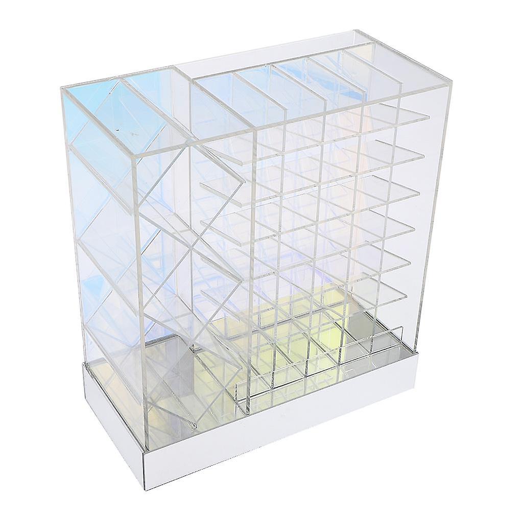 38 Gitter Acryl Lipgloss Lippenstifthalter Organizer Make-up Display Ständer Rack