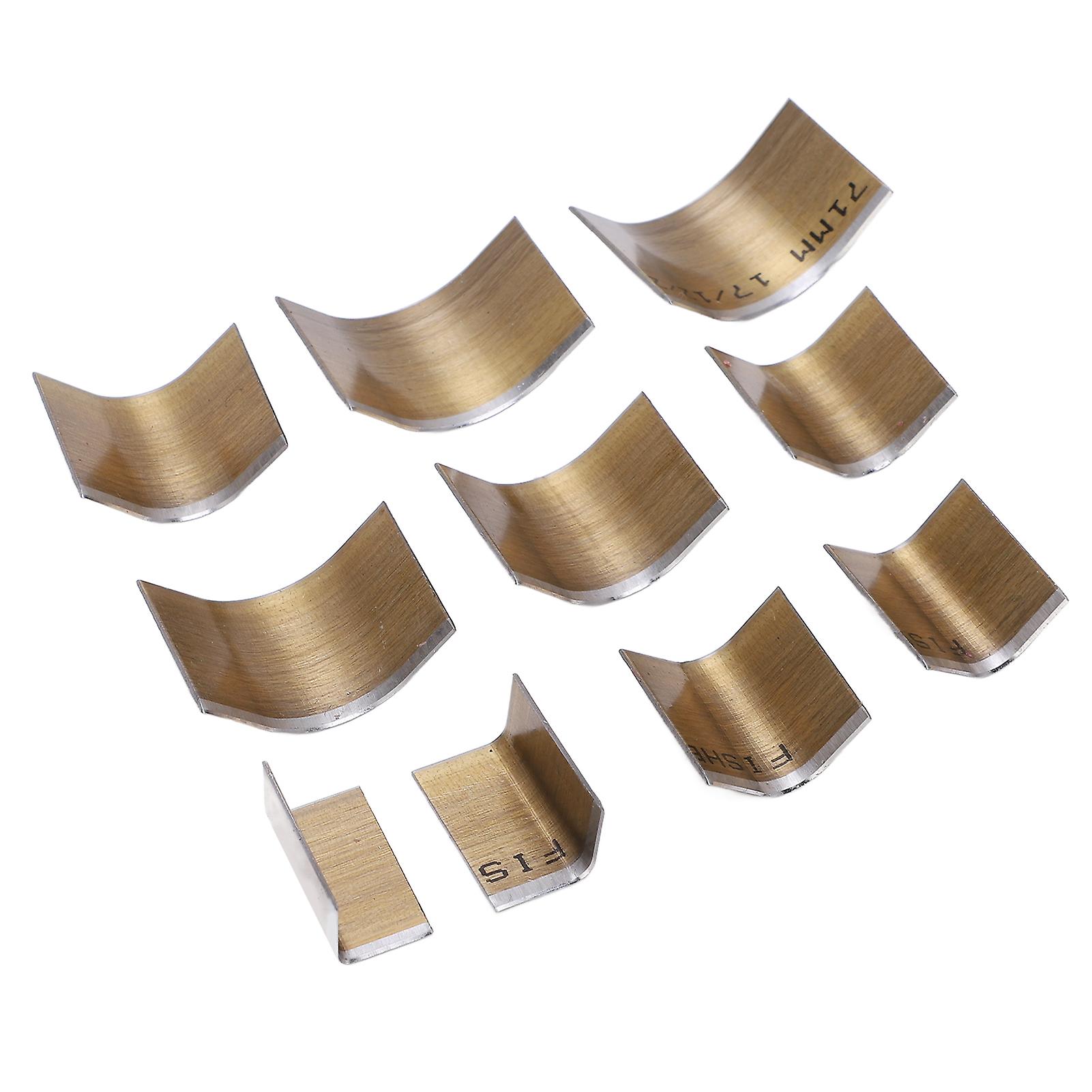 10pcs Leather Punching Molds High Hardness Anti-rust Handmade DIY Leather Punching Tool