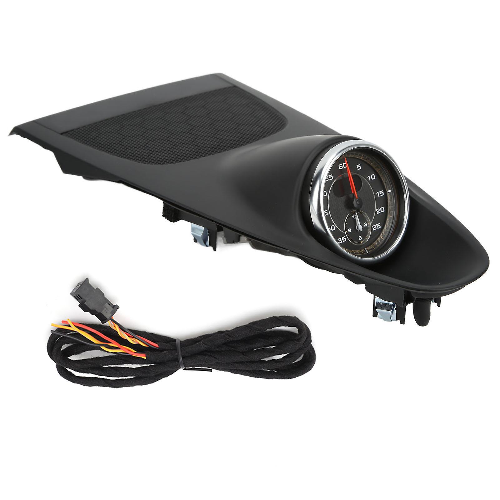 Dash Clock Bezel,Black Center Dashboard Clock Dashboard Clock Cover Instrument Panel Stopwatch Tried and Trusted