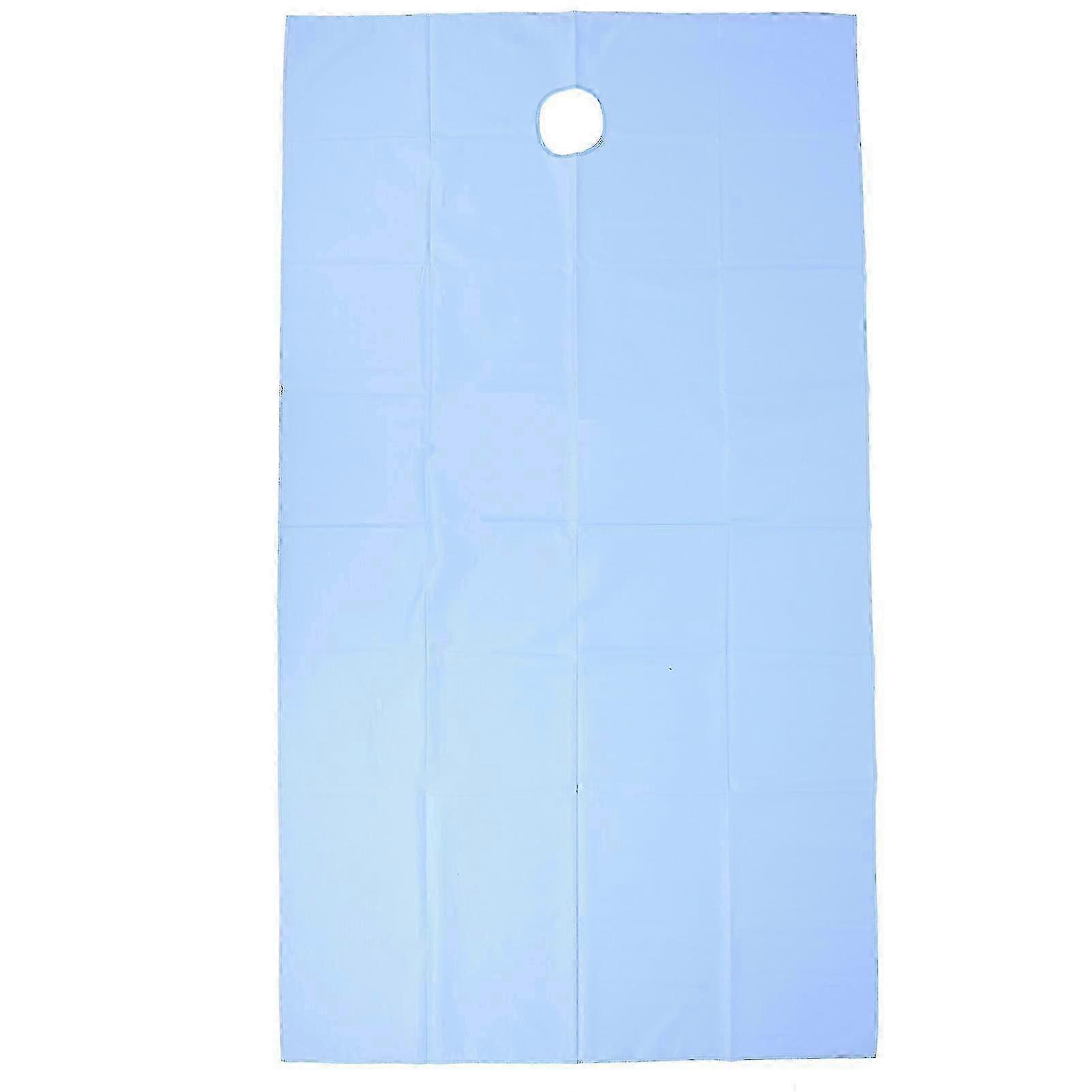 Lençóis de Salão de Beleza SkinFriendly SPA Massagem Cama Capa com Face Breath Hole (Azul)
