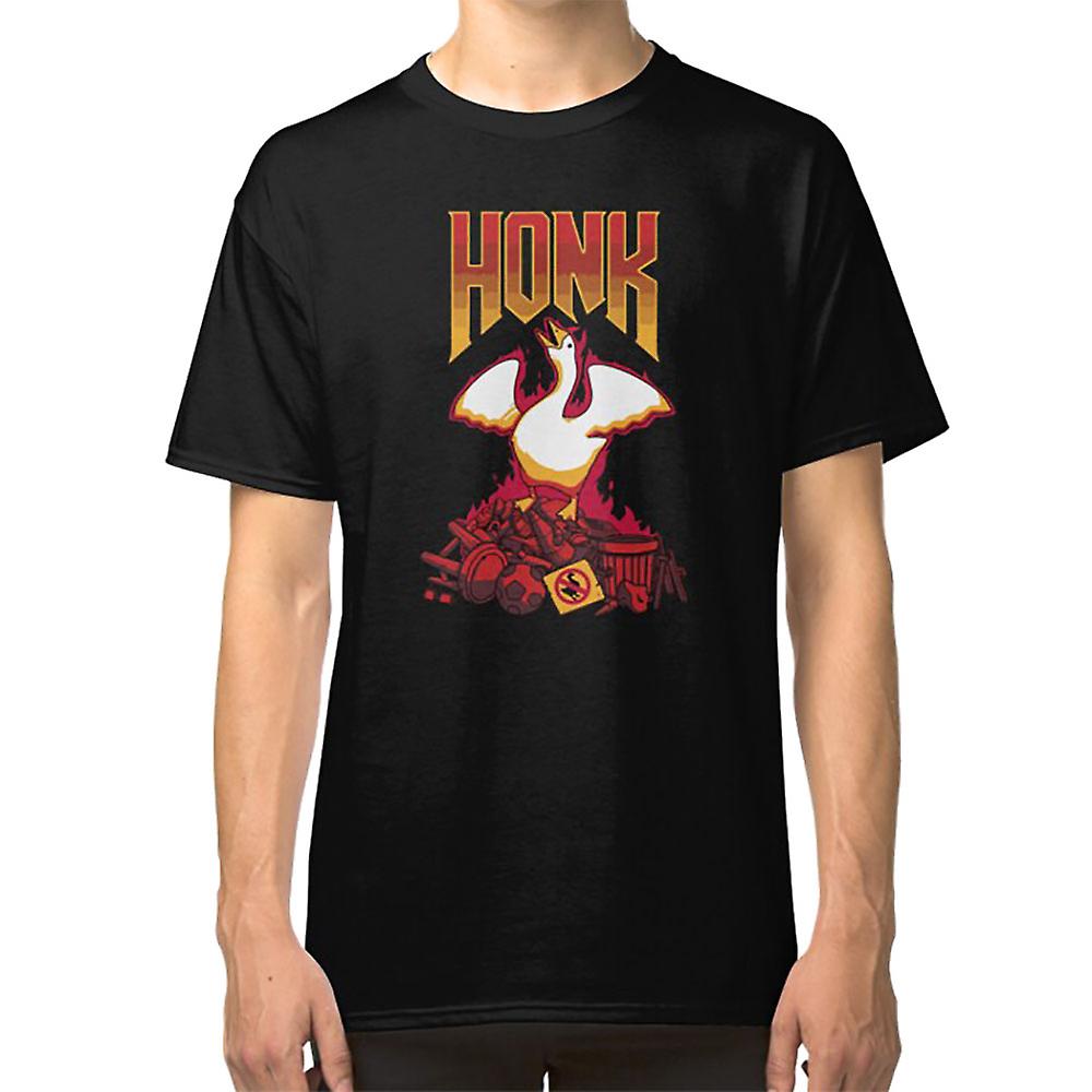 Untitled Goose Game Funny DOOM game design T-shirt