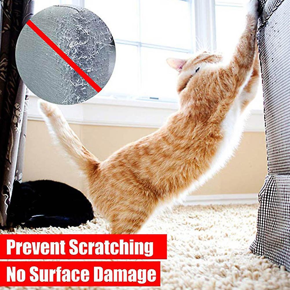PVC Cat Scratch Guard Tape S 3m x 6.33cm Claw Protector Pads