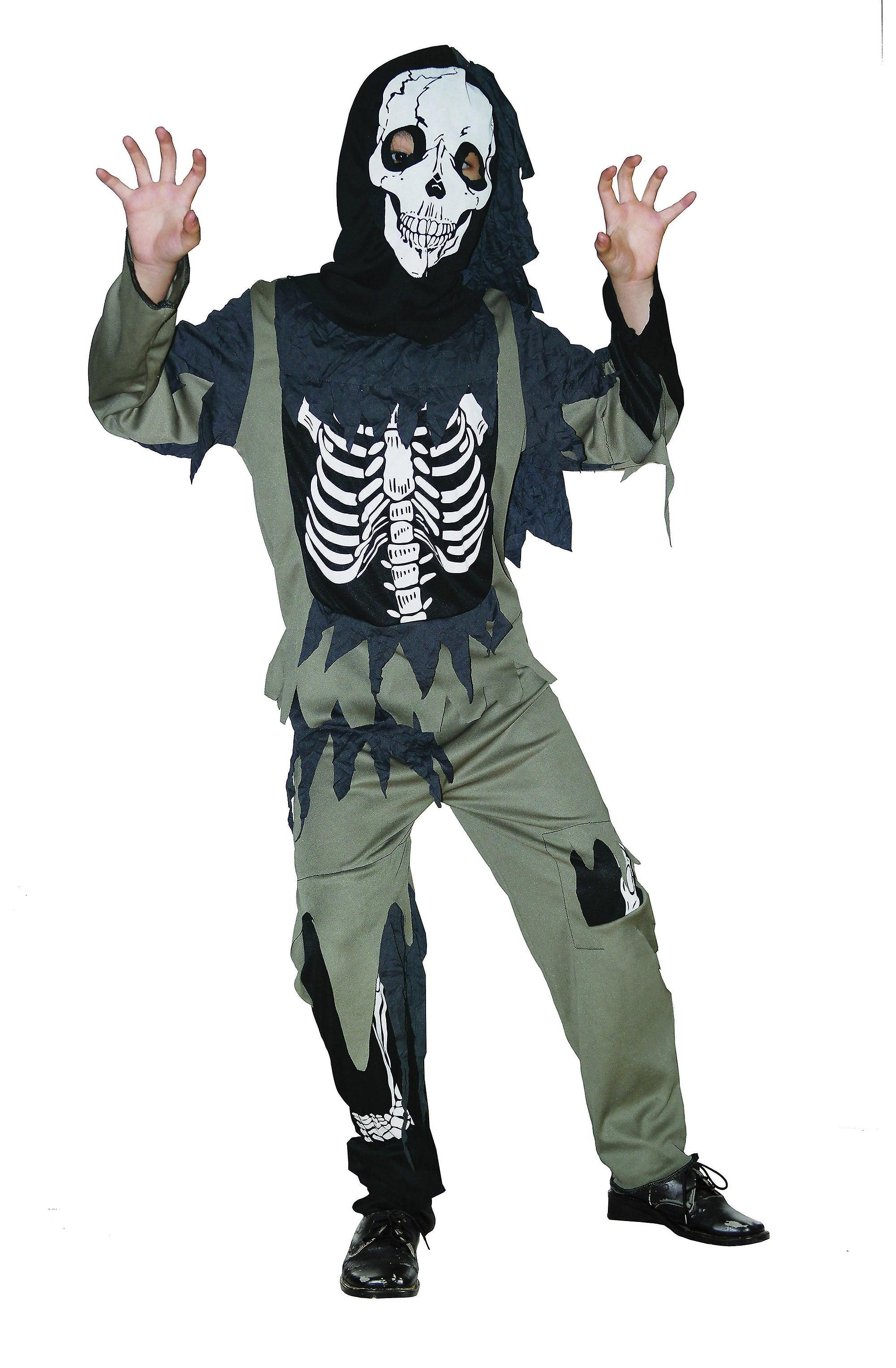 Skeleton Zombie Childrens Costume Cc849x
