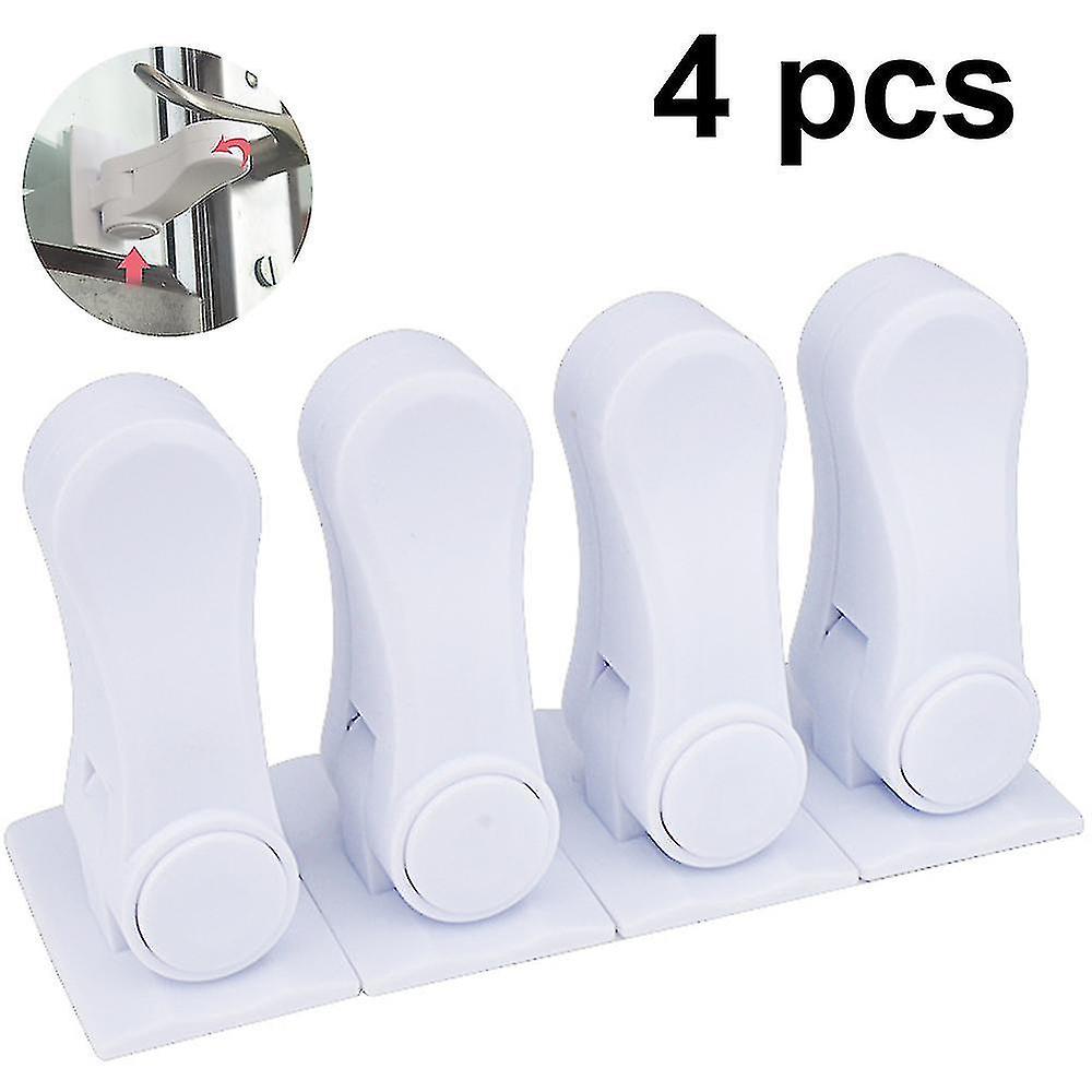 Door Lever Child Lock Baby Proofing Door Locks Deter Kids Pets