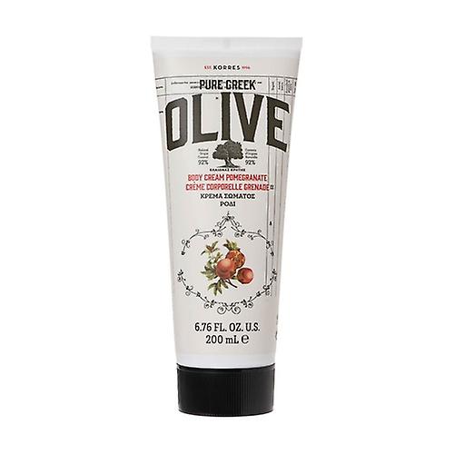 Olive & Pomegranate Body Lotion 200 ml (Pomegranate)