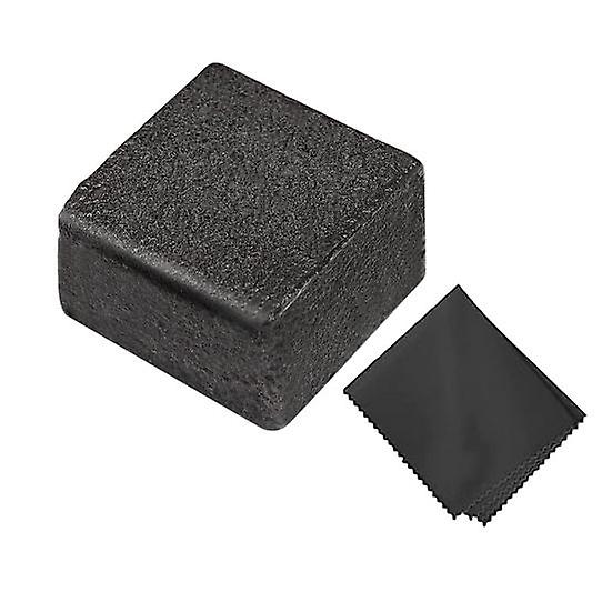 Pickleball Paddle Eraser with Cleaning Cloth Compact Portable Fast Residue Dirt Removal Pickleball Paddle Cleaner Tool