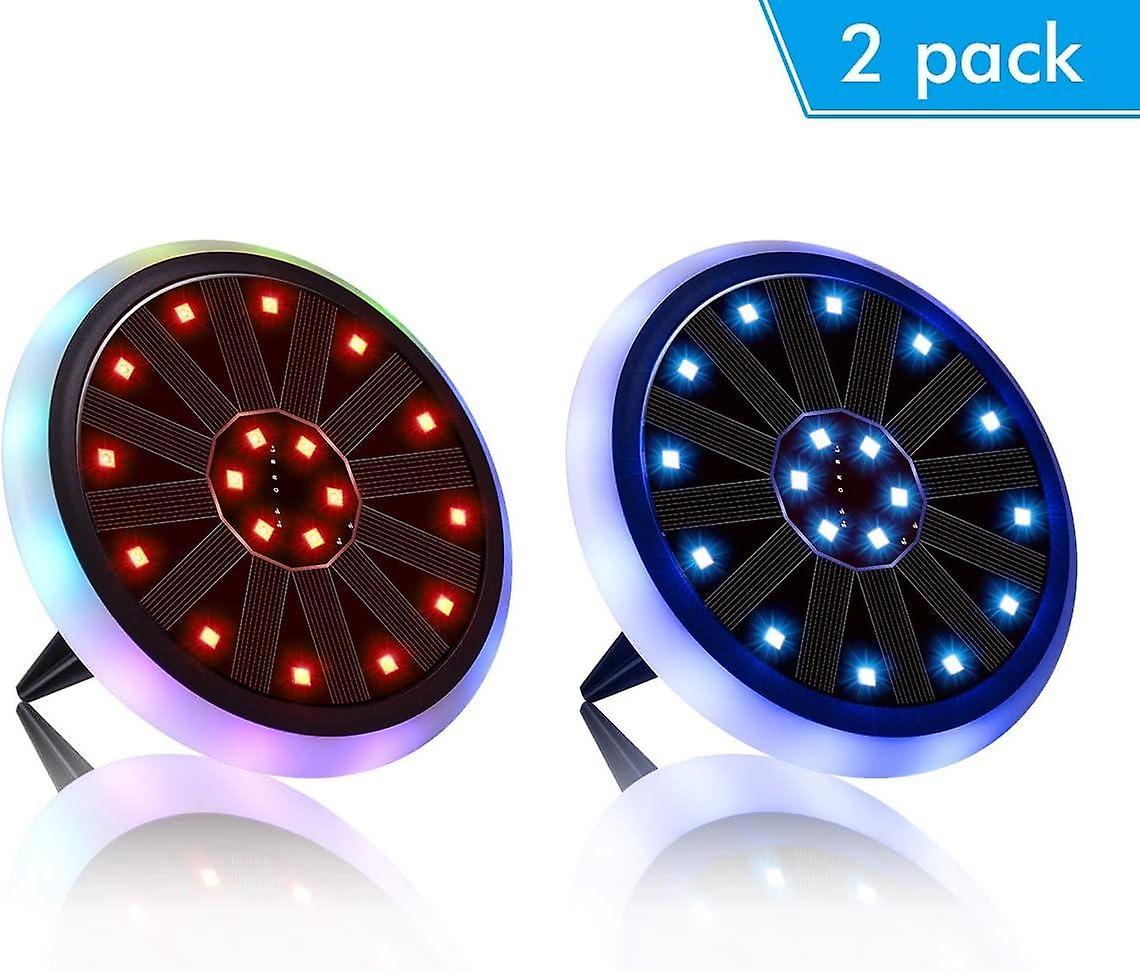 Solar Lights Outdoor,  Landscape Yard Lighting Pack-Deck/Patio/Garden/Path/Pathway/Front Door-Securi