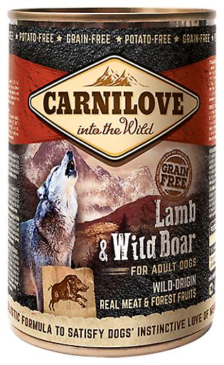Carnilove Comida Húmida de Borrego e Javali para Cães