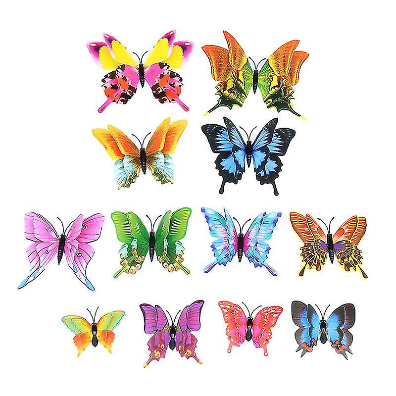 12pcs 3d Mural Sticker For Hallway