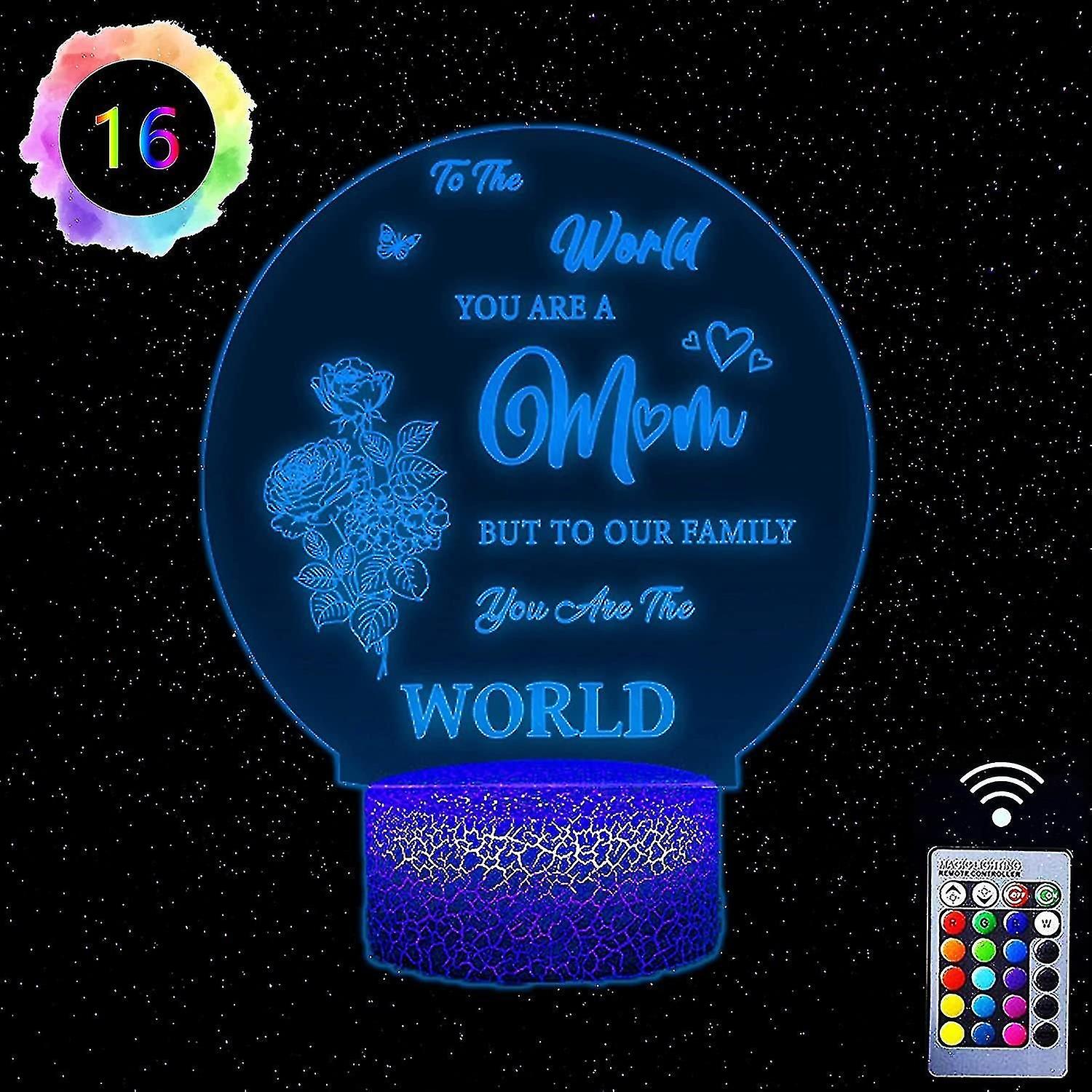 Muttertagsgeschenk für Tochter, Acryl USB Low Power Nachtlicht, Muttertagsgeschenk, Muttertag g