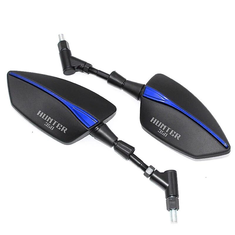 Universial 8mm 10mm Motorcycle Mirror Scooter Rearview Mirrors Back Side Convex Mirror For Hunter 350 Hunter 350 Hunter350 2023