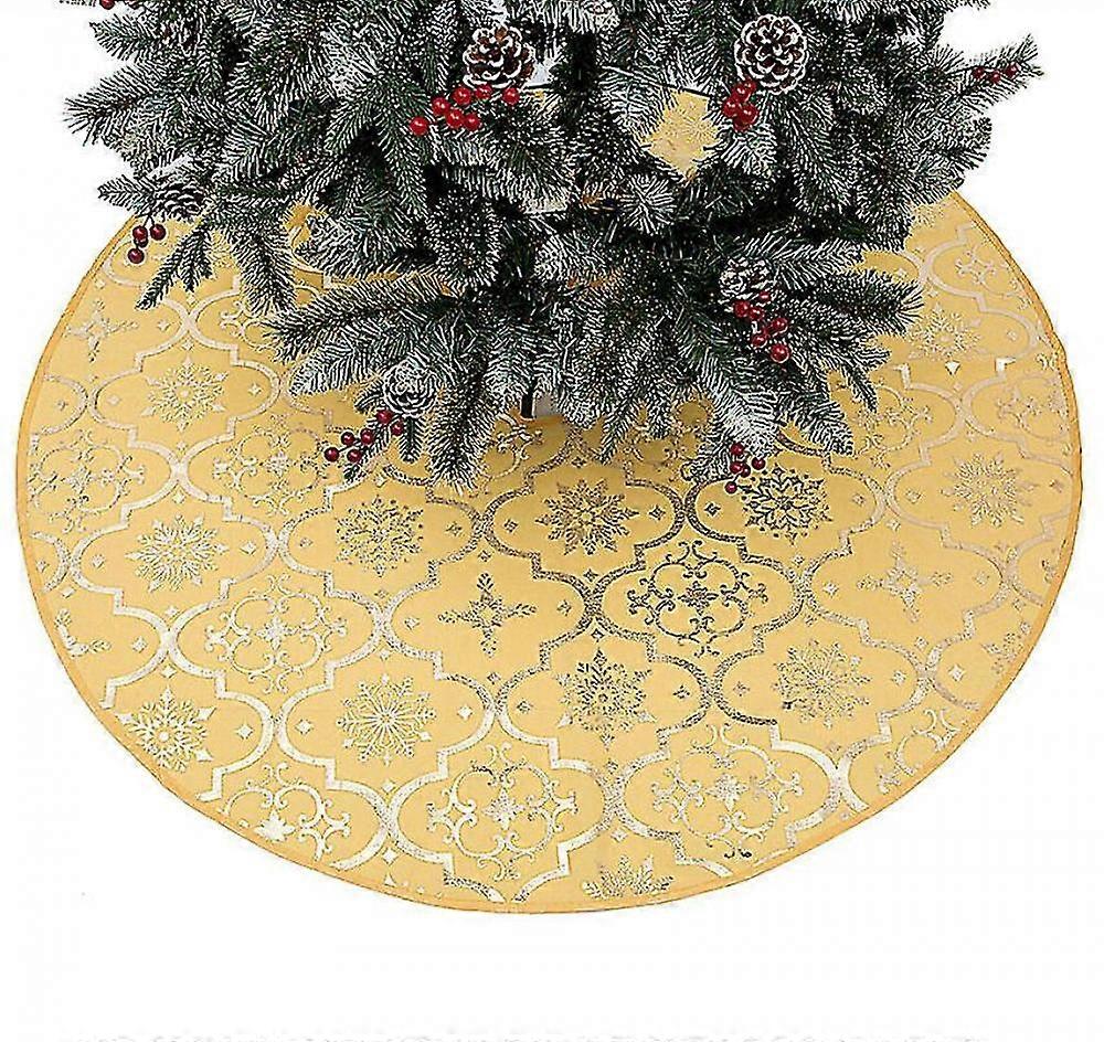 Christmas Tree Skirt With Christmas Stocking