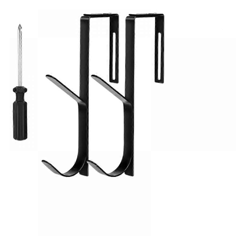2 Pieces Of Adjustable Partition Wall Hooks, High-strength Metal Compartment Hooks, With Phillips Screwdriver