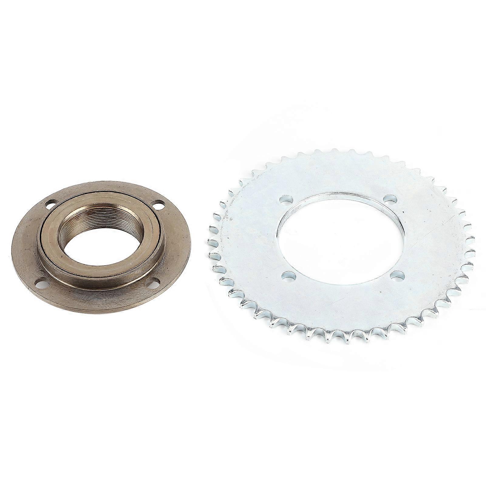 78mm OD 4 Hole Toothless Flywheel T8F 44T 54mm Chain Sprocket for 43cc 49cc Mini Pocket Gas Scooter ATV