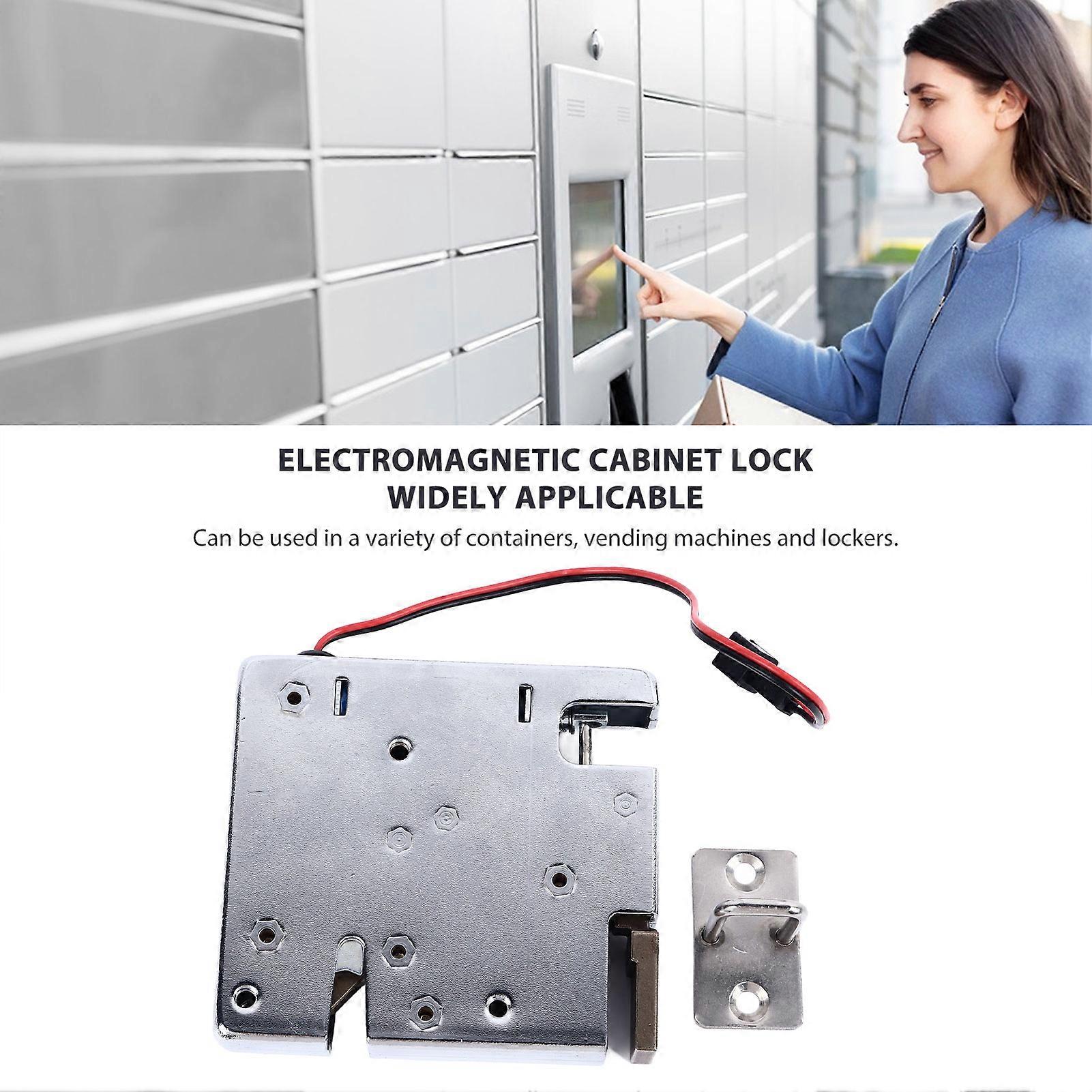 Electric Latch Lock Electromagnetic Control Cabinet Door Locker ...