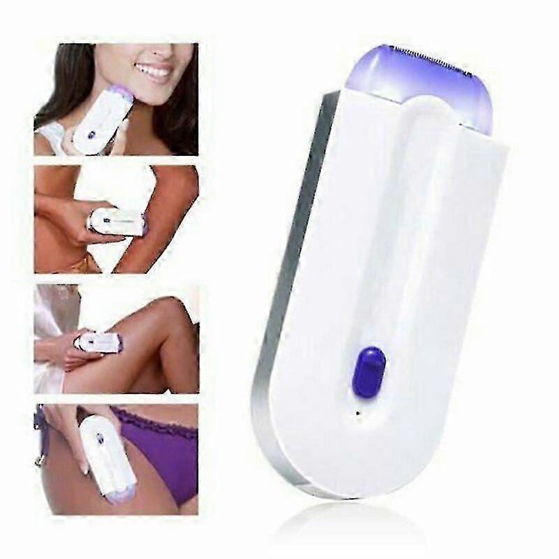 אפילטור Blu-ray גימור מגע פנים מסיר שיער גוף ללא כאב מיידי לפנים ולגוף קל לשימוש